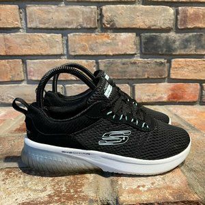 Skechers Womens Skech-Air Ultra Flex 13290TX Black Aqua Trainers Shoes Size US 6